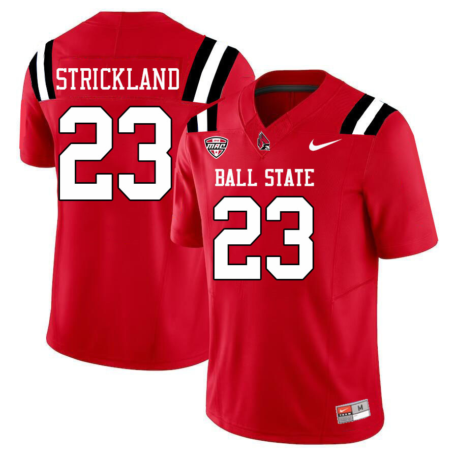 Loren Strickland Ball State Jersey,Ball State Cardinals #23 Loren Strickland Jersey Youth College-Cardinal